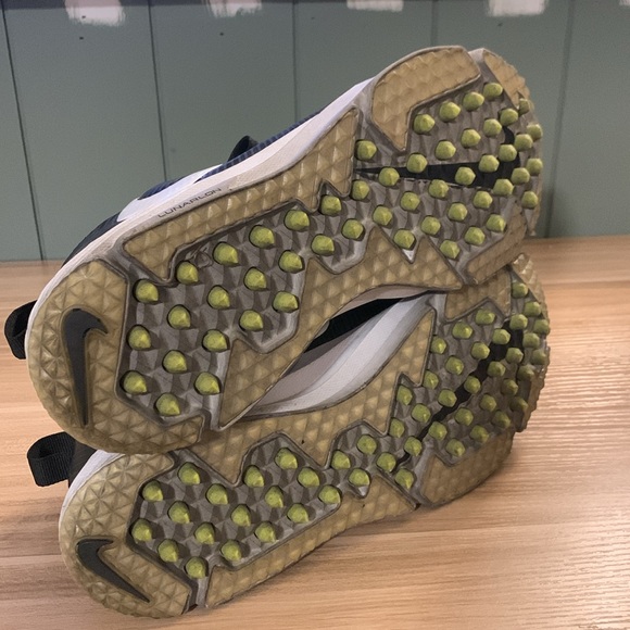 NIKE VAPOR SPEED TURF TRAINING SHOES MEN’S SIZE 8.5 BLACK/WHITE - Picture 4 of 5